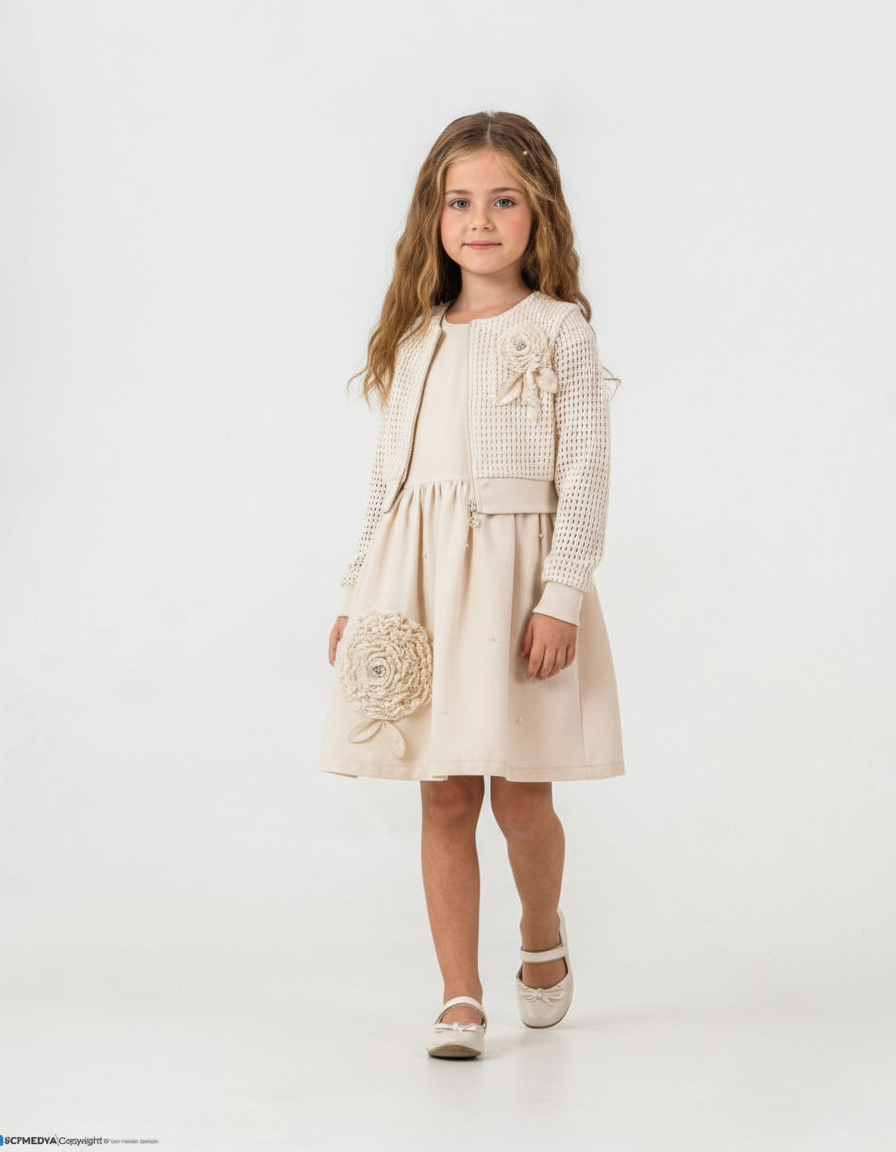Floral Emblem Dress
